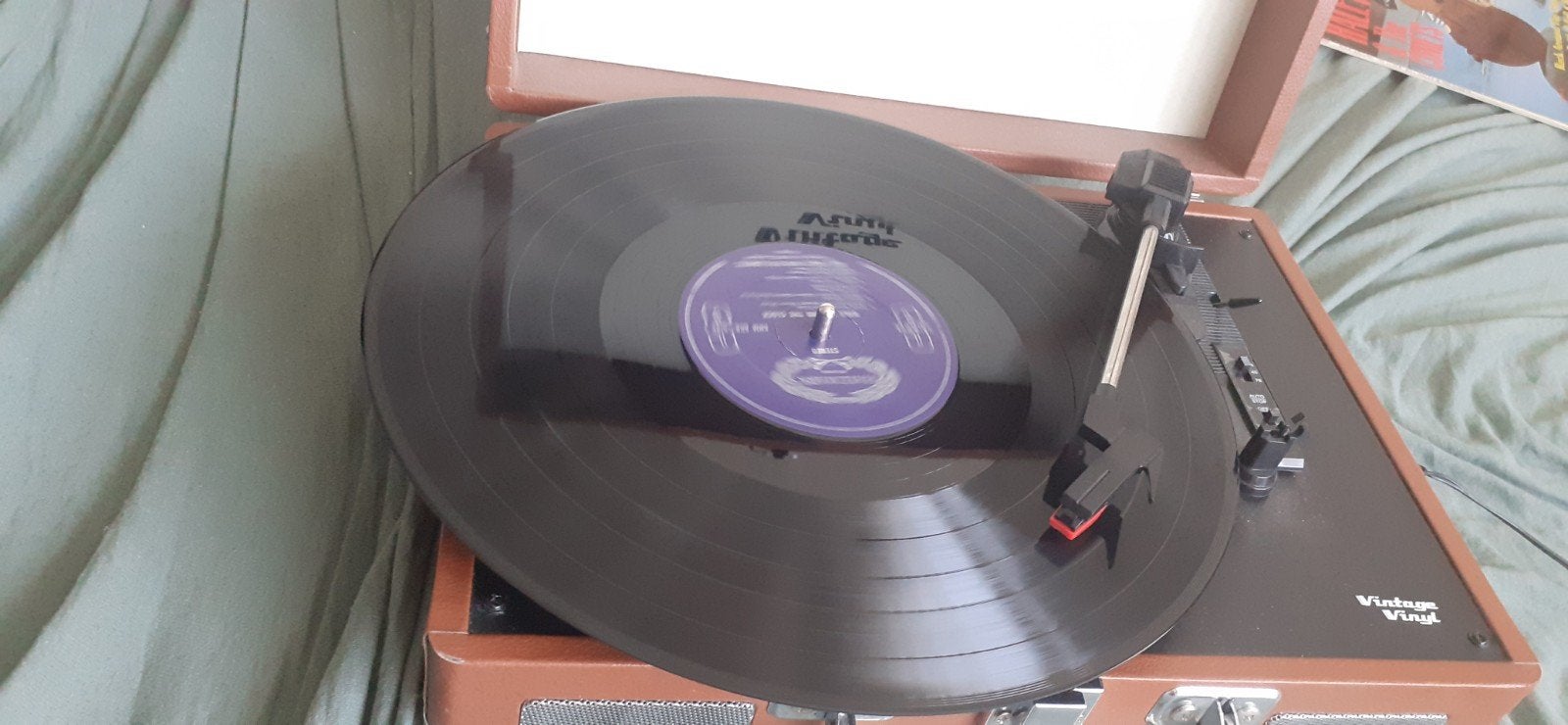Koffer platen speler  33/45 toeren, Automatisch, Zo goed als nieuw, Platenspeler, Ophalen