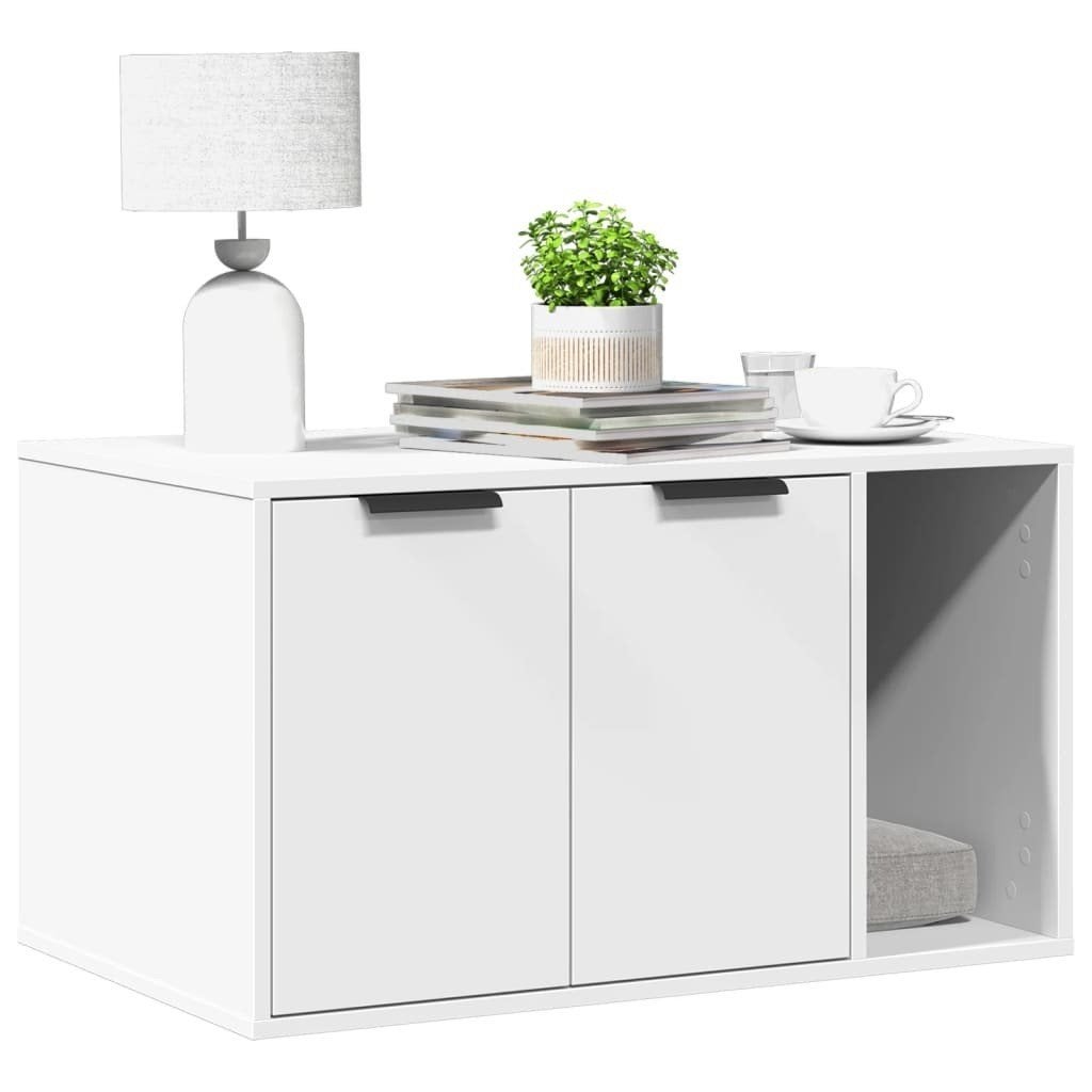 AANBIEDING | kattenbak kast wit hout! GRATIS BEZORGD, Verzenden, Nieuw