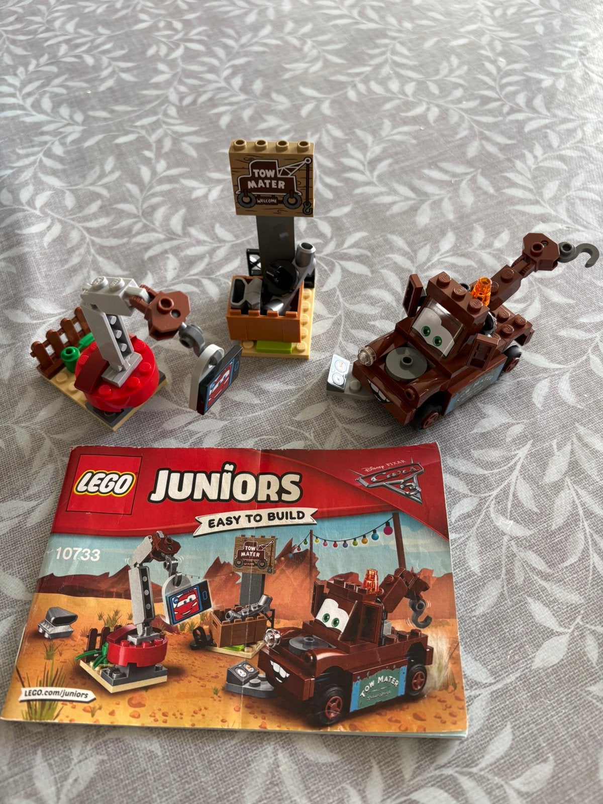 Lego 10733 Cars Mater’s Junkyard, Gebruikt, Overige thema's, Lego, Ophalen of Verzenden