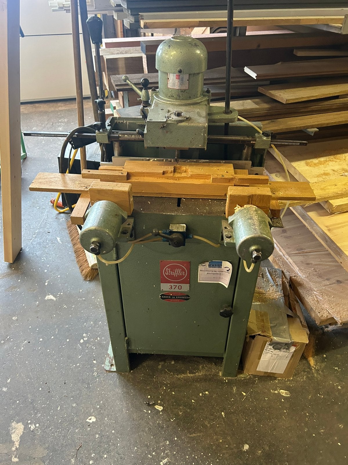 Striffler freesmachine, Zakelijke goederen, Machines en Bouw | Houtbewerking, Ophalen of Verzenden