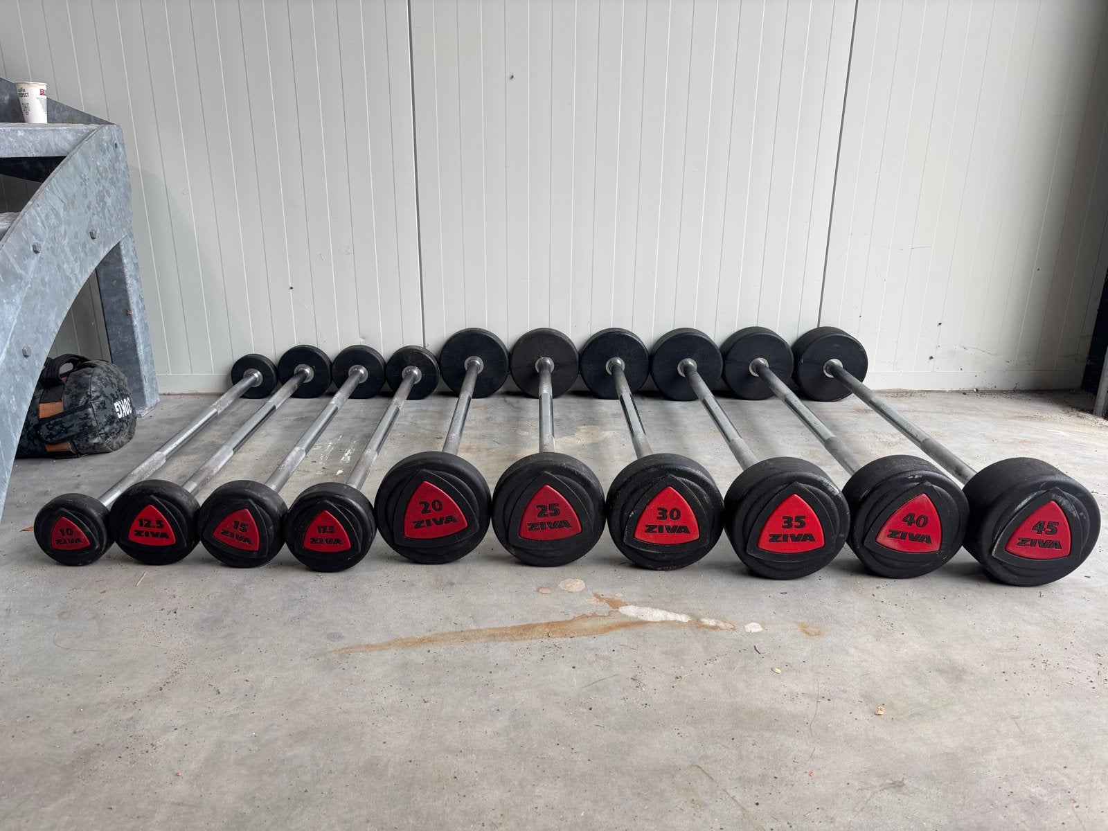 Ziva Straight Barbell Set - Diverse Gewichten, Gebruikt, Ziva, Armen, Ziva
