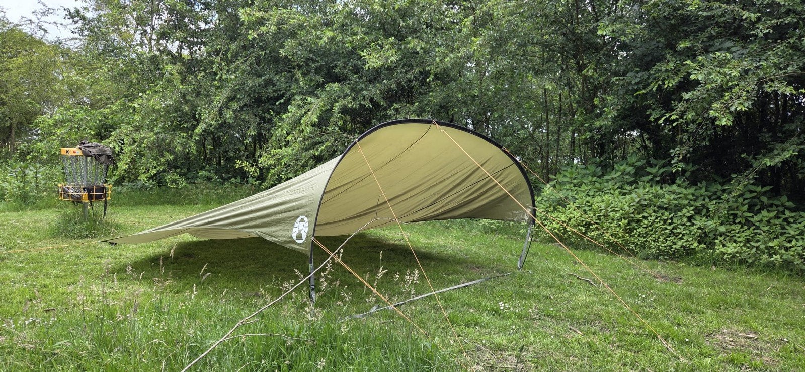 Luifel classic awning green, Ophalen of Verzenden, Gebruikt, Tot en met 4