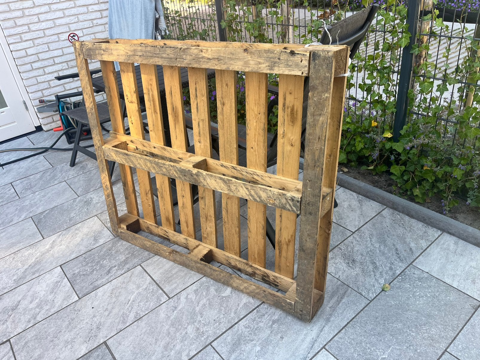 Pallet, Doe-het-zelf en Verbouw, Hout en Planken, Ophalen, 50 mm of meer, Minder dan 200 cm, Vuren
