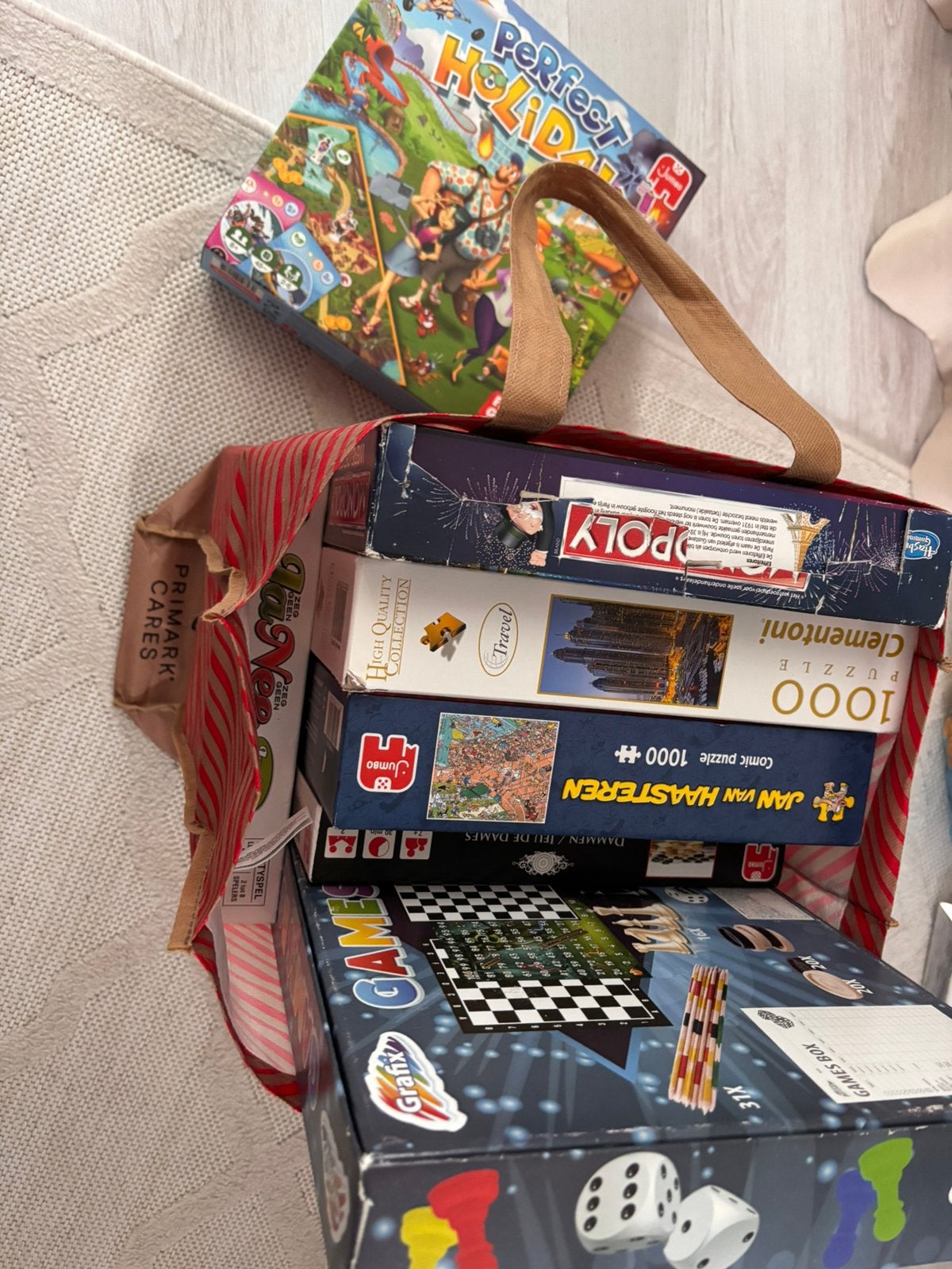 Tas voor puzzel, Ophalen of Verzenden, Zo goed als nieuw