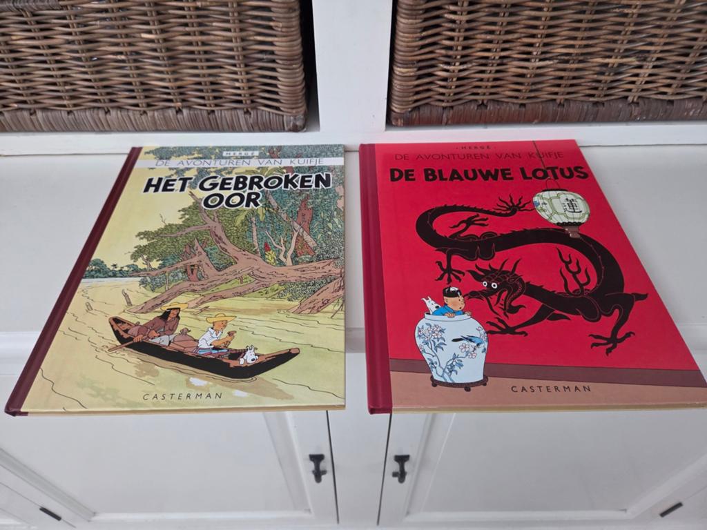 De avonturen van Kuifje -, Boeken, Stripboeken, Meerdere stripboeken, Ophalen of Verzenden, Gelezen