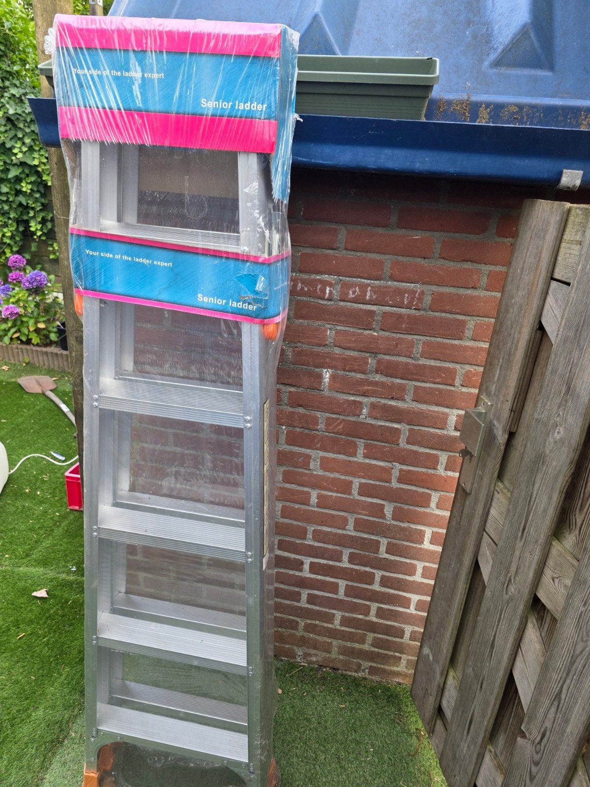 Nieuwe Senior Ladder - Ongebruikt en in verpakking, Doe-het-zelf en Verbouw, Ladders en Trappen, Ophalen