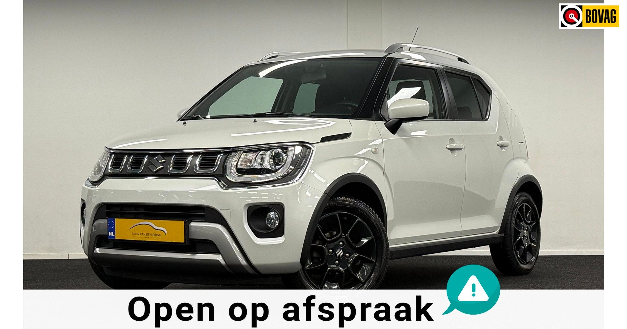 Suzuki Ignis 1.2 Smart Hybrid Style*Automaat*DealerOh*Camera, Auto's, 83 pk, Stof, Gebruikt, Zwart