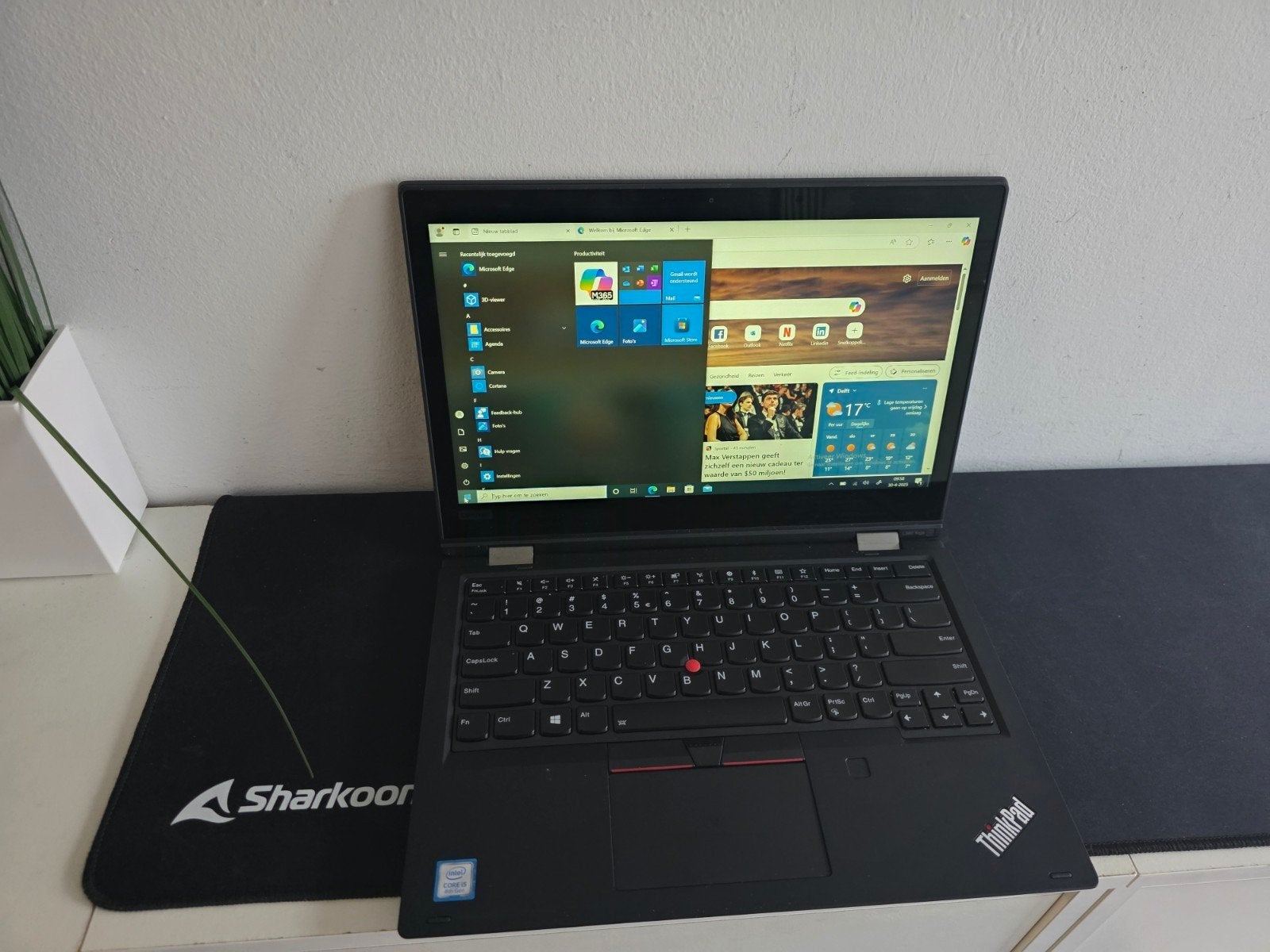 Lenovo ThinkPad Yoga i5 Touchscreen 2-in-1 Laptop + Stylus, Computers en Software, Windows Laptops, Zo goed als nieuw, 3 tot 4 Ghz