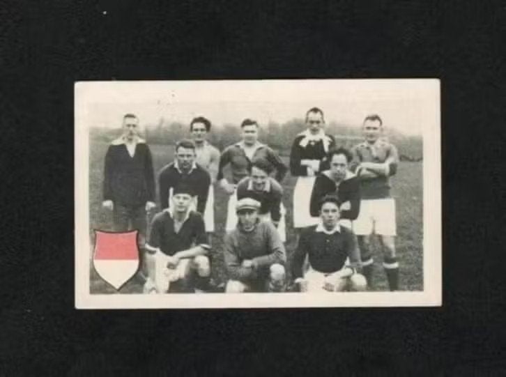 Voetbalplaatje HRC Helder 1930/1931 (293), Ophalen of Verzenden, Zo goed als nieuw