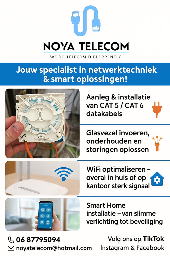 Telecom diensten, Ophalen, Nieuw