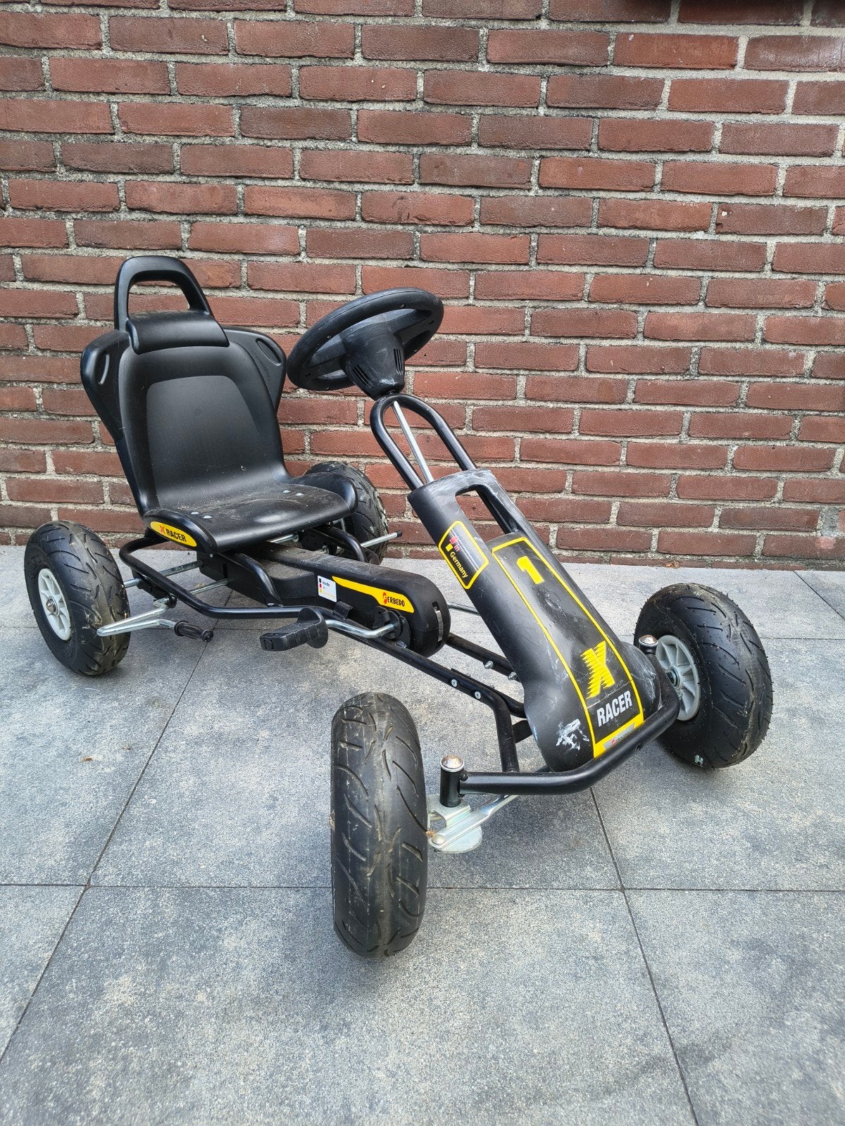 ferbedo GO kart  ATX-(skelter /kart,, Ophalen, Zo goed als nieuw, Trapvoertuig