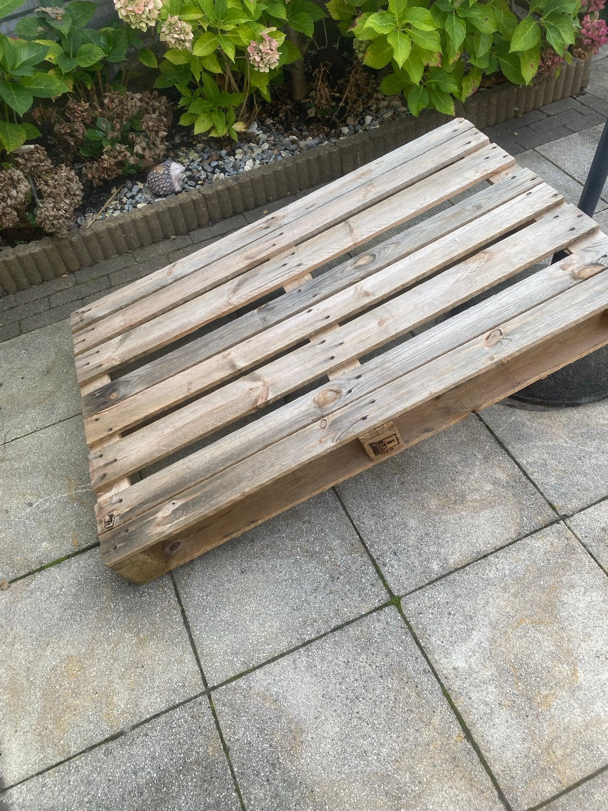 Stevige houten pallet voor diverse doeleinden, Ophalen, Gebruikt