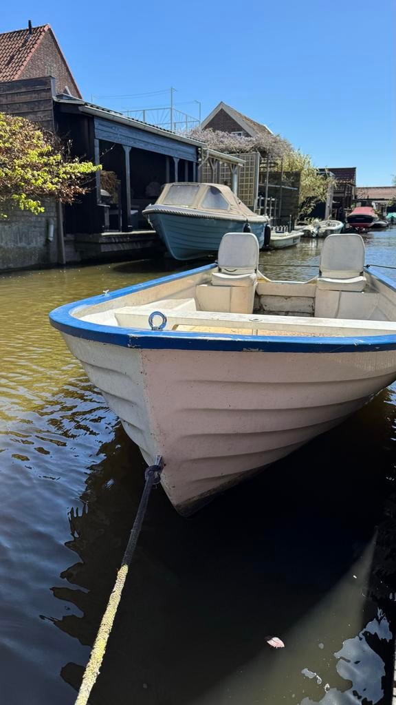 Boot opknapper met optionele Suzuki buitenboordmotor, Watersport en Boten, Motorboten en Motorjachten, Ophalen, Gebruikt, Minder dan 10 pk