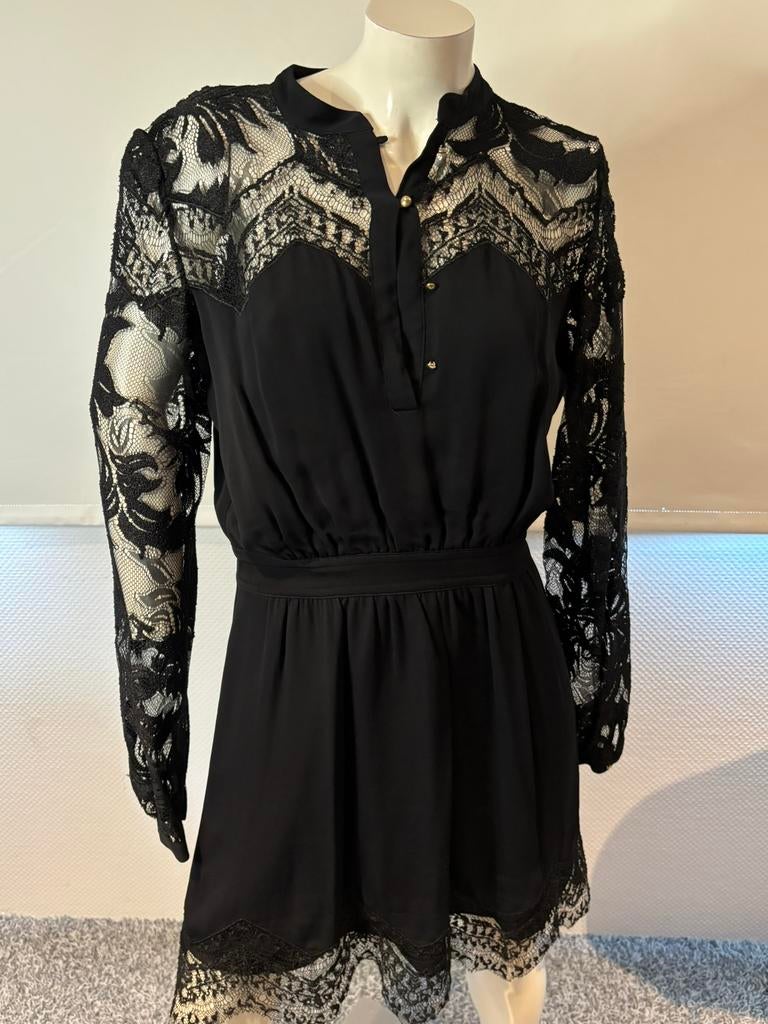 Just cavalli jurkje met kant maat it 44. M, Kleding | Dames, Maat 38/40 (M), Zwart, Ophalen of Verzenden, Zo goed als nieuw