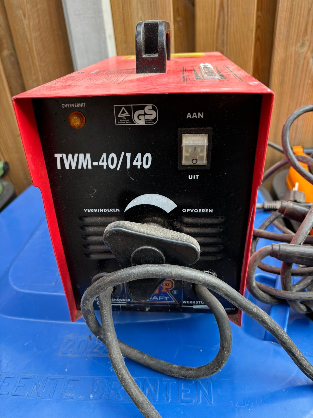 Lasapparaat 230 volt + laskap, Ophalen, Gebruikt, Minder dan 150 ampère, Elektroden