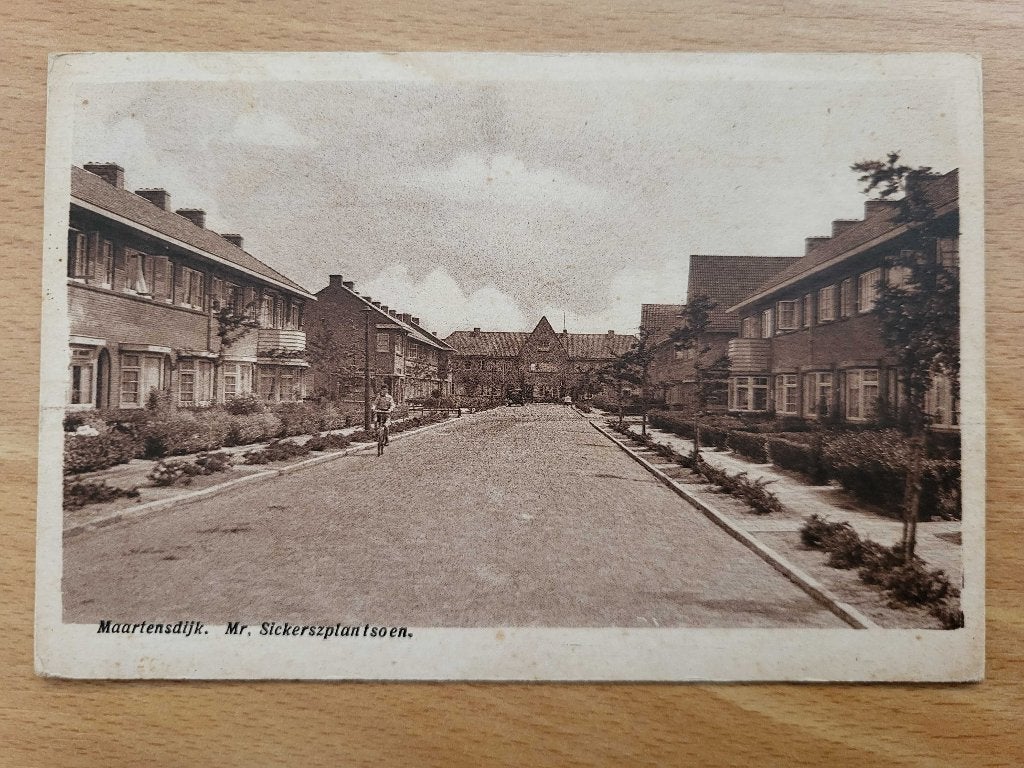 ansicht MAARTENSDIJK Sickerszplantsoen, Ophalen, Voor 1920, Utrecht