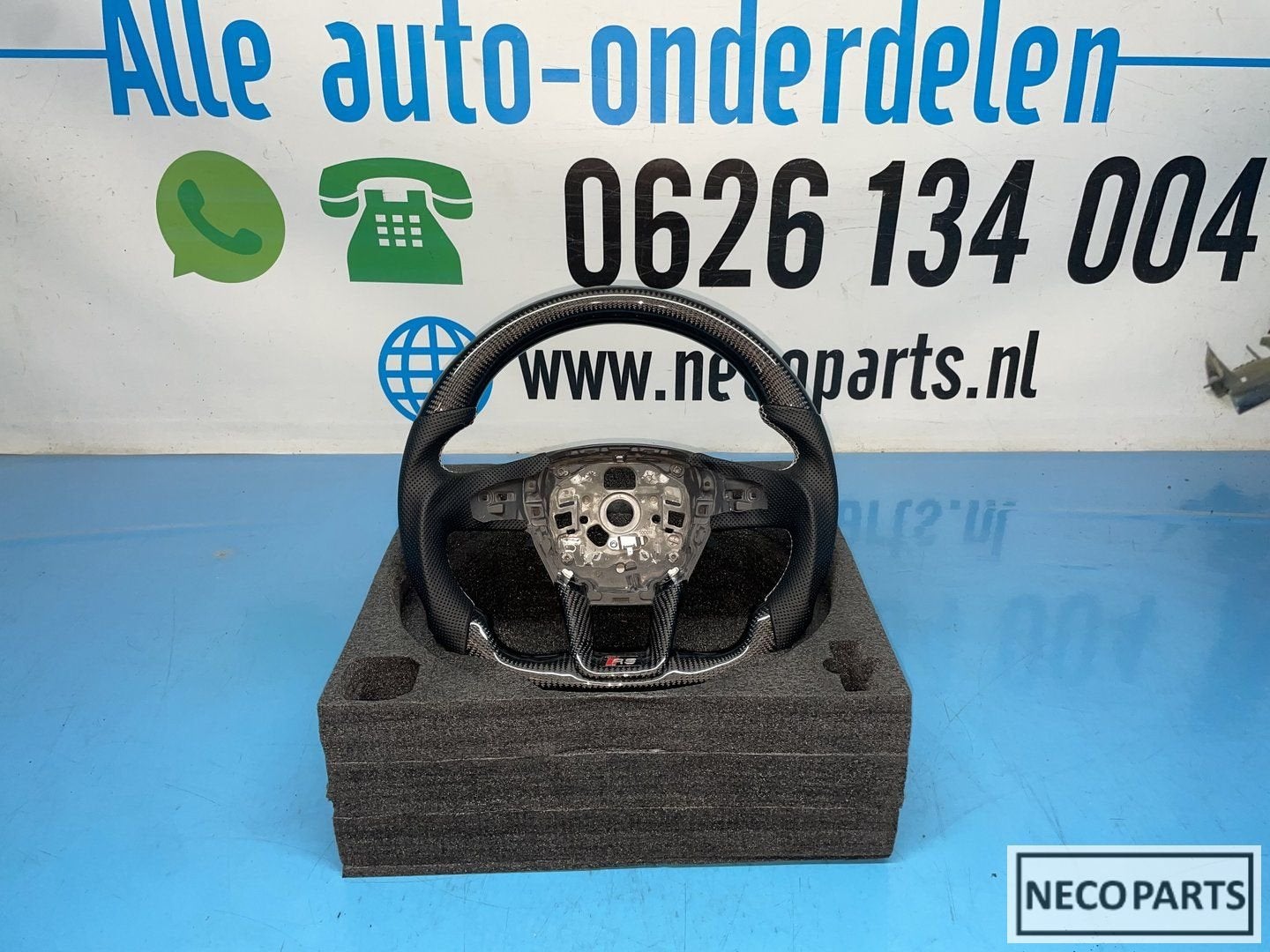 AUDI A6 S6 C8 A7 S7 Q5 Q7 Q8 A4 S4 A5 S5 CARBON STUUR, Auto-onderdelen, Besturing, Gebruikt, -, -, -