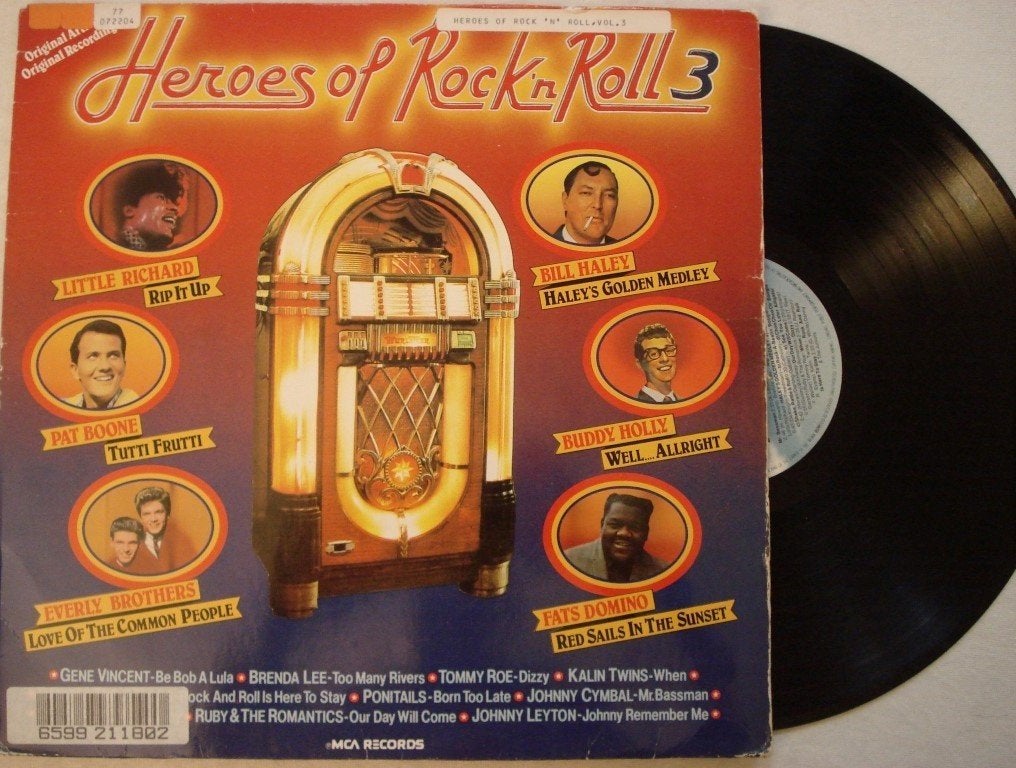 Heroes of rock 'n' roll vol. 3, LP, Gebruikt, Ophalen of Verzenden, 12 inch