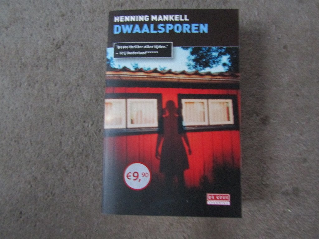 Boek: Dwaalsporen van Henning Mankell ALLEEN OPHALEN, Henning Mankell, Nederland, Ophalen, Gelezen