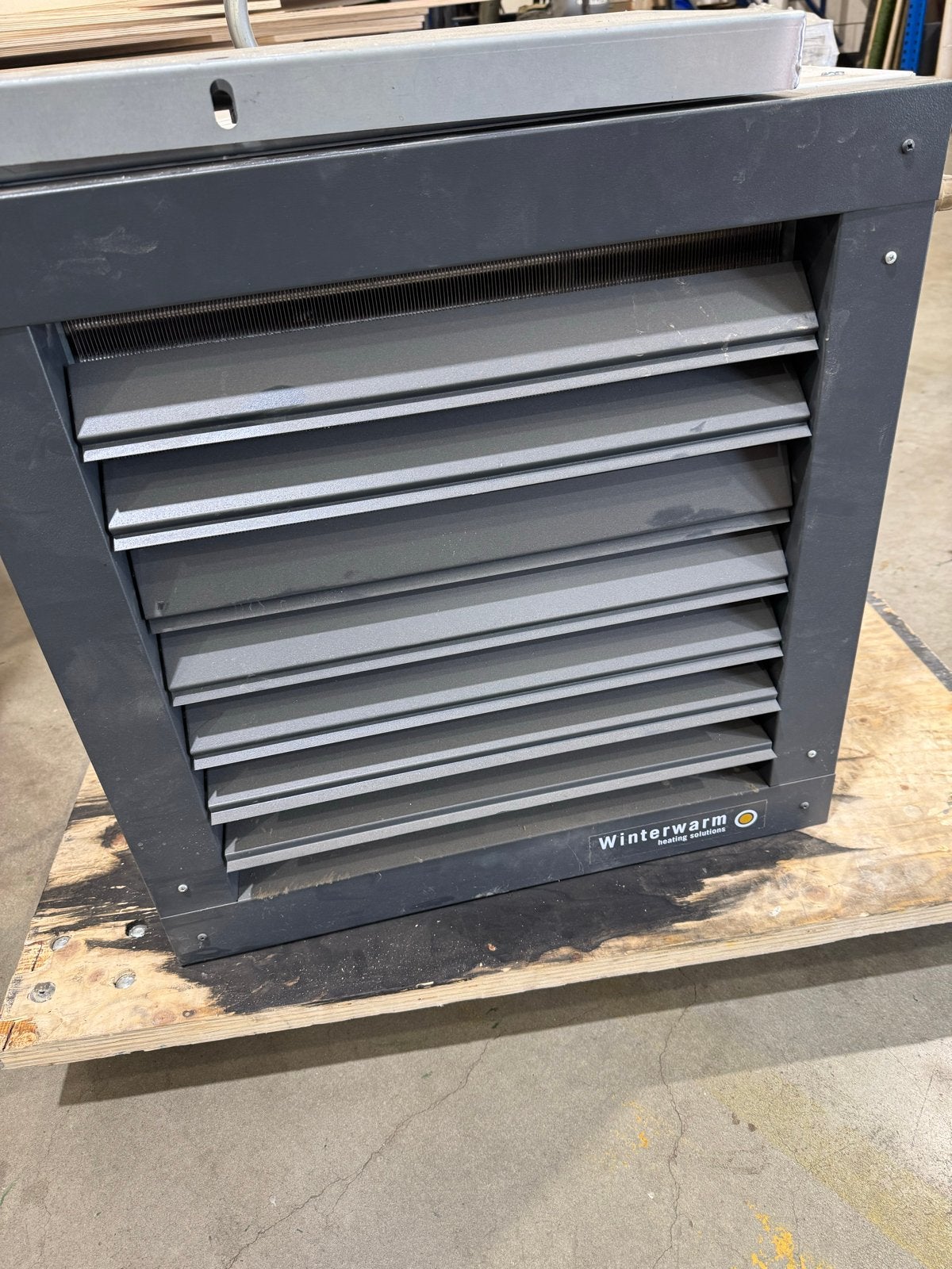 Winterwarm indirect gestookte luchtverwarmer WWH 235, Doe-het-zelf en Verbouw, Verwarming en Radiatoren, Gebruikt, Overige typen
