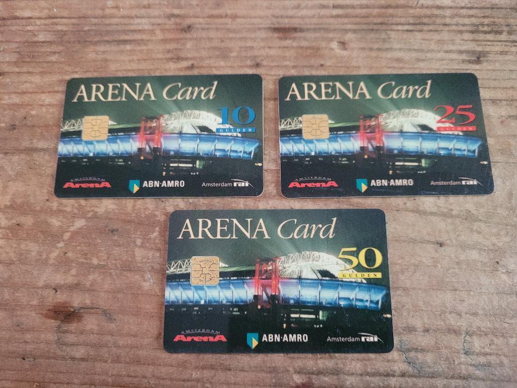 Arena cards (betaalkaarten) 1996 serie 1, Ophalen of Verzenden, Overige typen