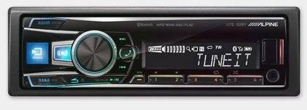 Een losse autoradio Alpine UTE-92BT MET BLUETOOTH, Ophalen of Verzenden, Zo goed als nieuw