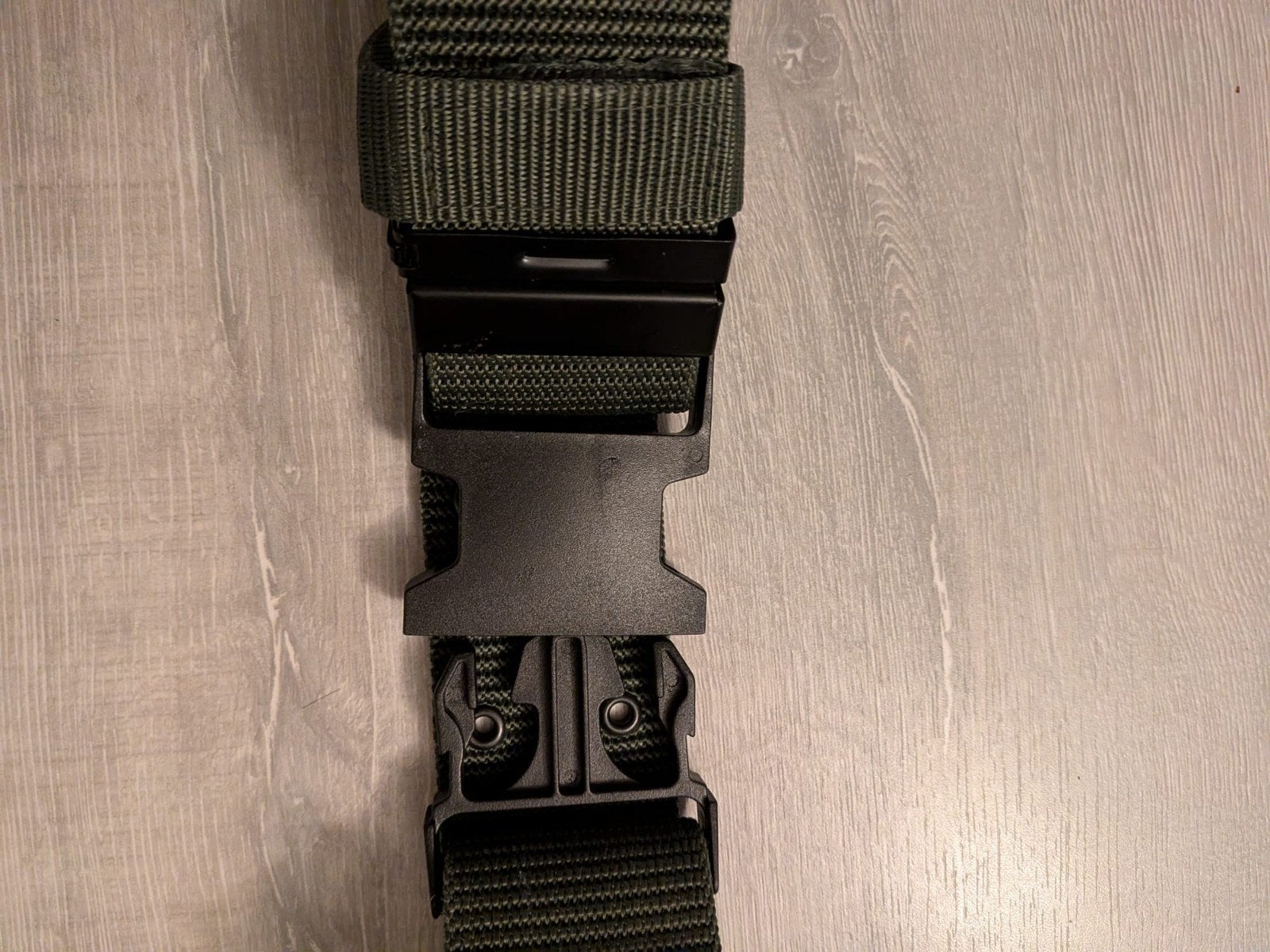 Militair Groen Webbing Riem met Snelsluiting, Ophalen of Verzenden, Overige soorten, Overige gebieden, Kleding of Schoenen