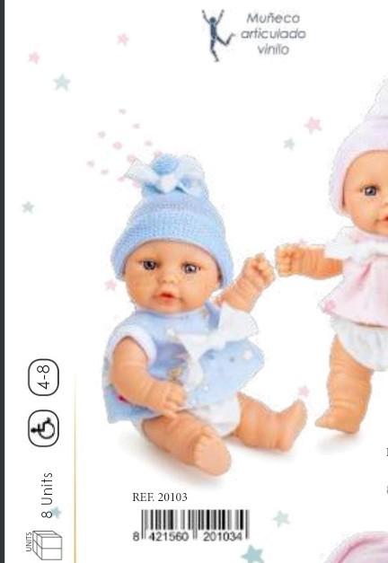 Nieuw Berjuan poppenkleding 25cm, Ophalen of Verzenden, Nieuw, Babypop