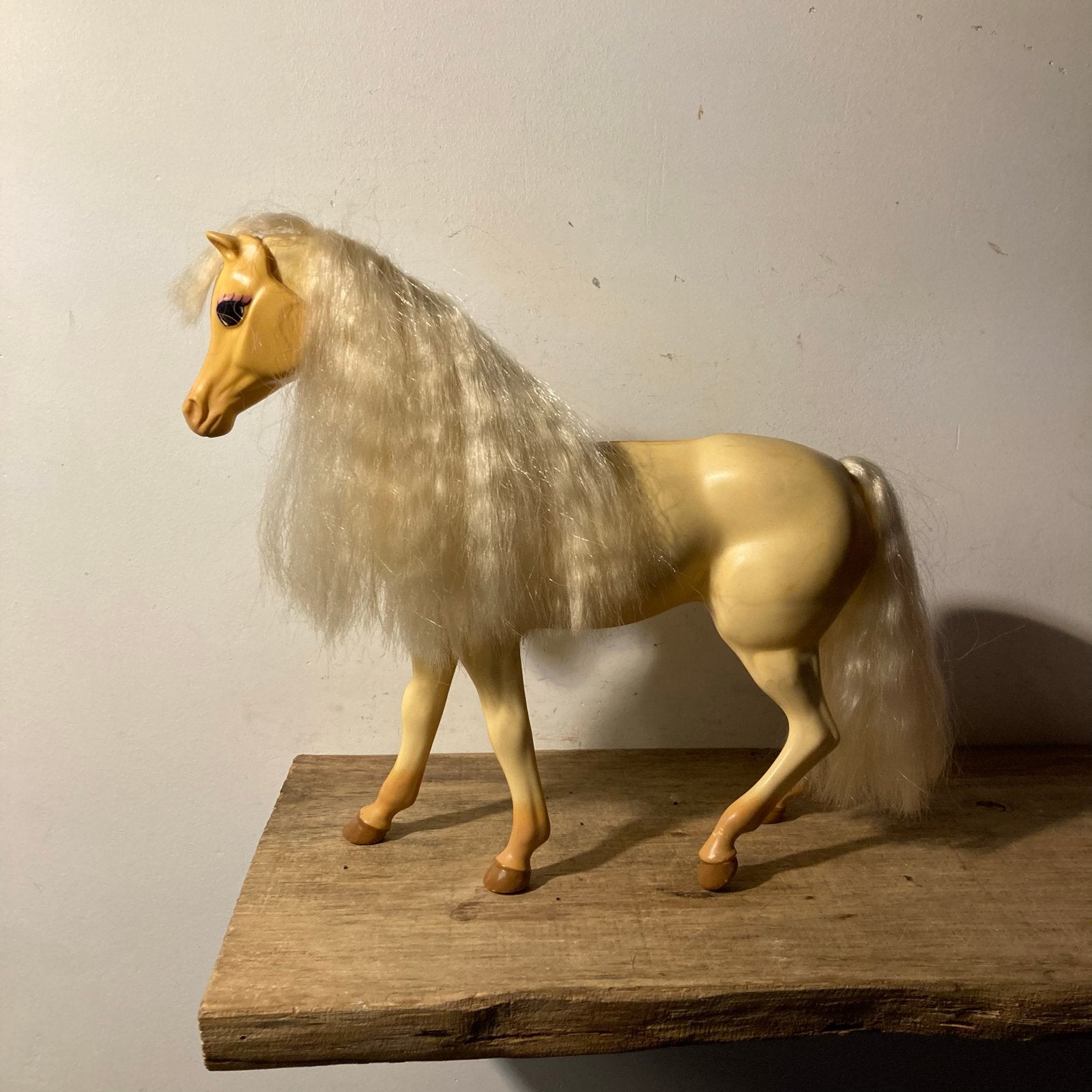 Vintage Mattel Barbie Paard - Palomino (Jaren '80/'90), Ophalen of Verzenden