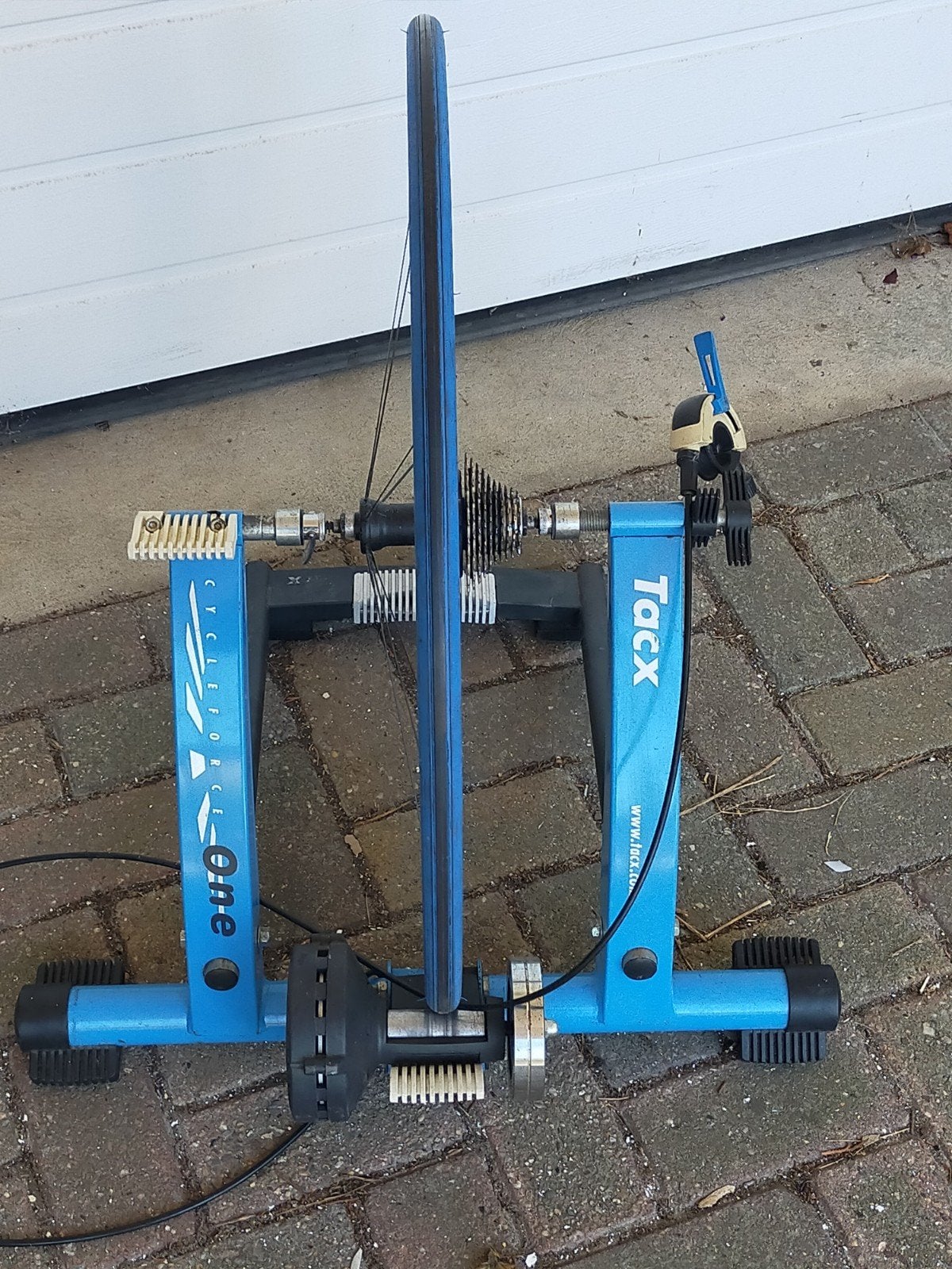 Tacx One fietstrainer inclusief wiel met Tacx band, Ophalen, Gebruikt