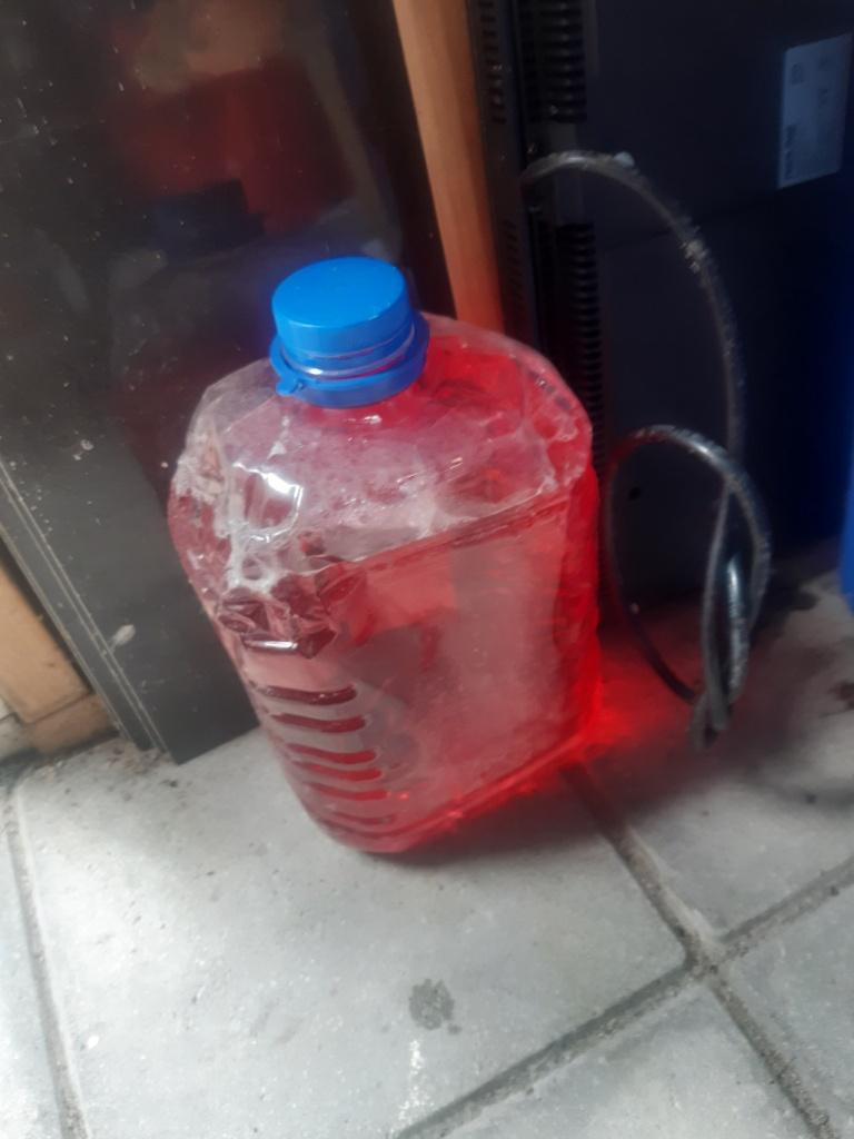 rode koelvloeistof, Ophalen, Nieuw