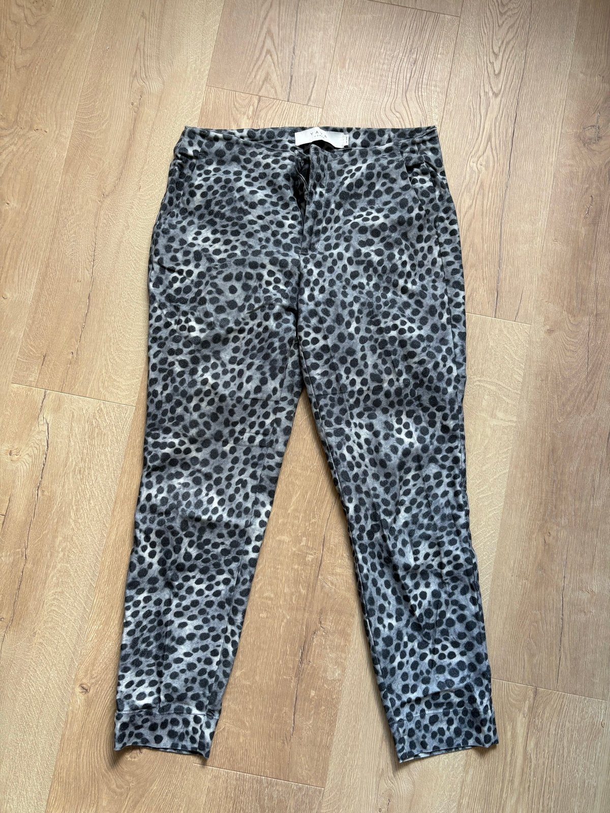 YAYA Damesbroeken met luipaard en bloemenprint, maat 40, Maat 38/40 (M), Ophalen of Verzenden, Zo goed als nieuw, Driekwart