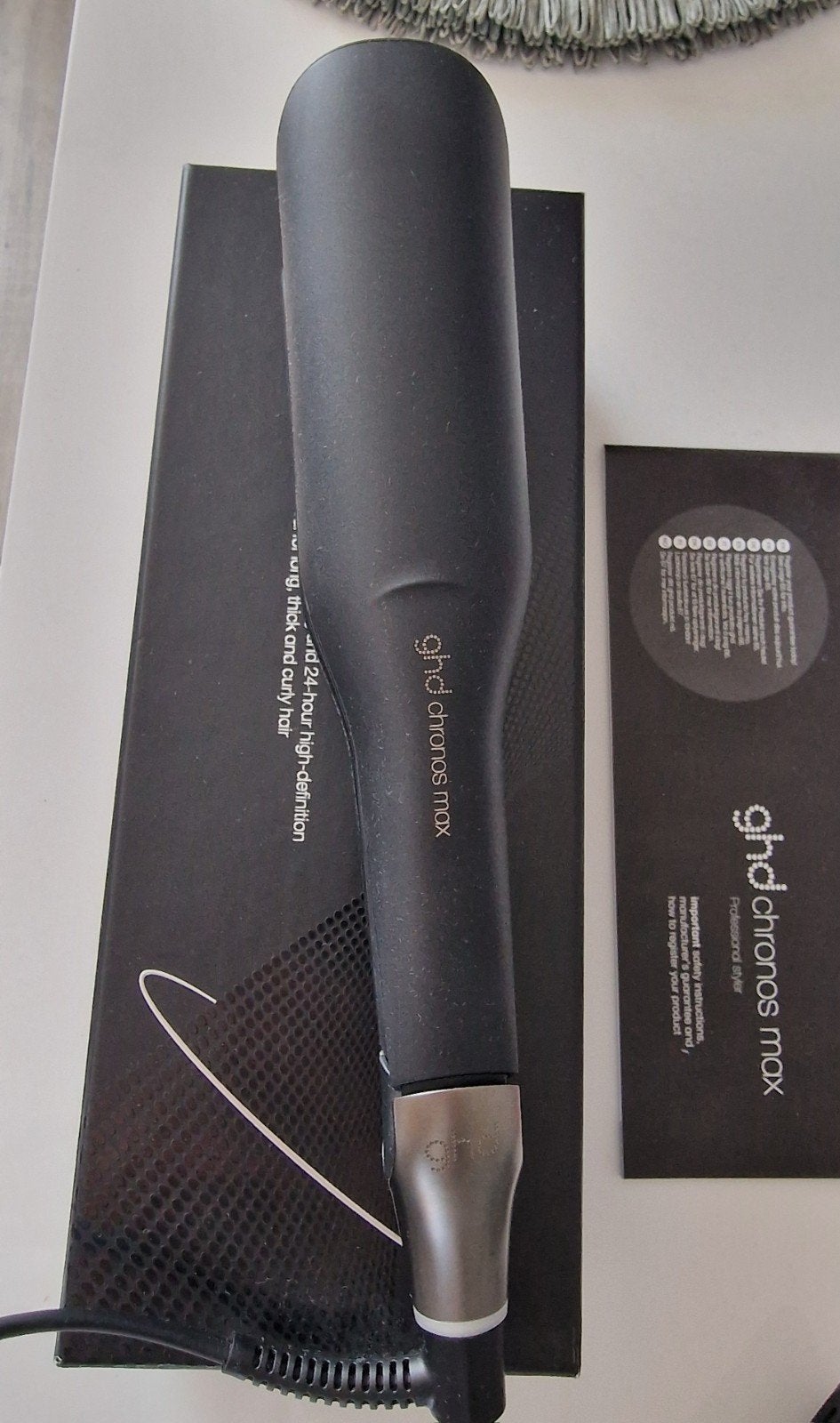 GHD Chronos Max stijltang- zo goed als nieuw!!!, Ophalen of Verzenden, Zo goed als nieuw, Krultang of Stijltang