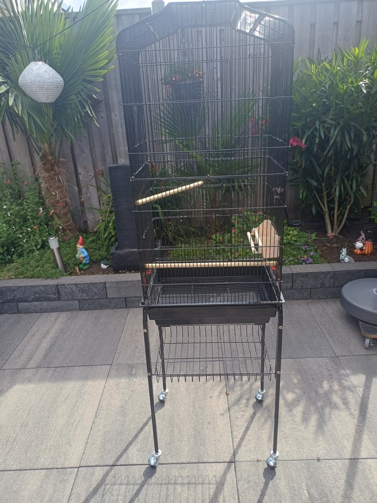 Zgan parkieten kooi, Ophalen, Zo goed als nieuw, Metaal, Vogelkooi