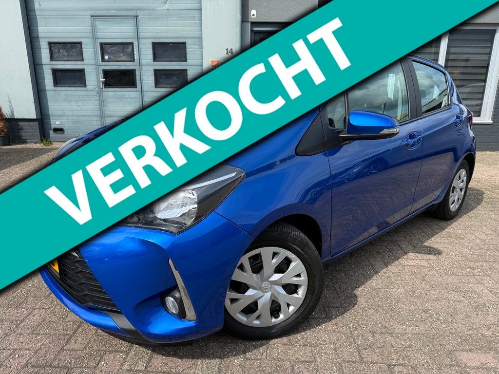 Toyota Yaris 1.5 VVT-i Design 2018 112PK HISTORIE AANWEZIG G, 4 cilinders, Blauw, Bedrijf, 835 kg