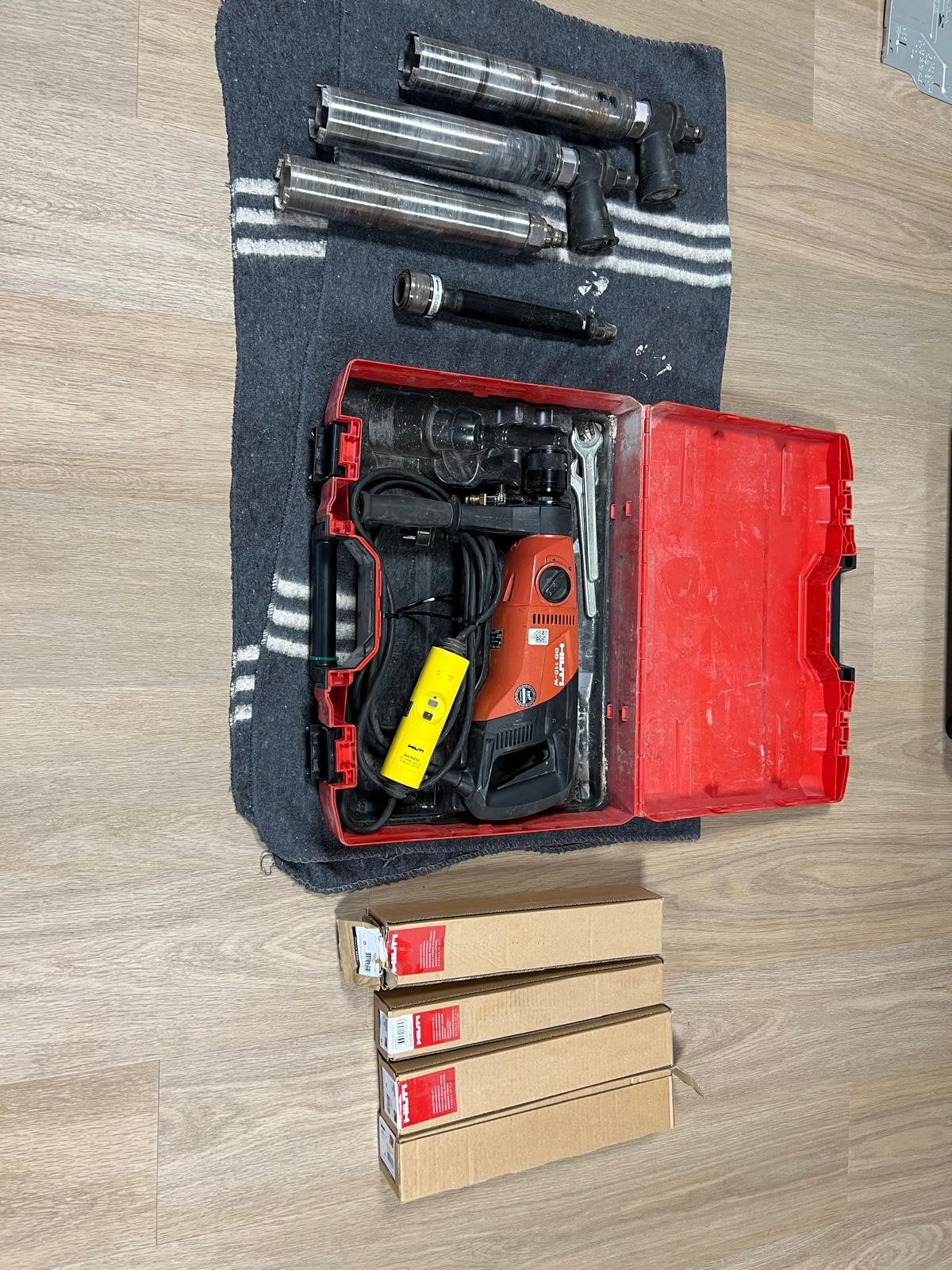 Hilti DD110-W diamantboorset, Ophalen of Verzenden, Zo goed als nieuw, Boormachine