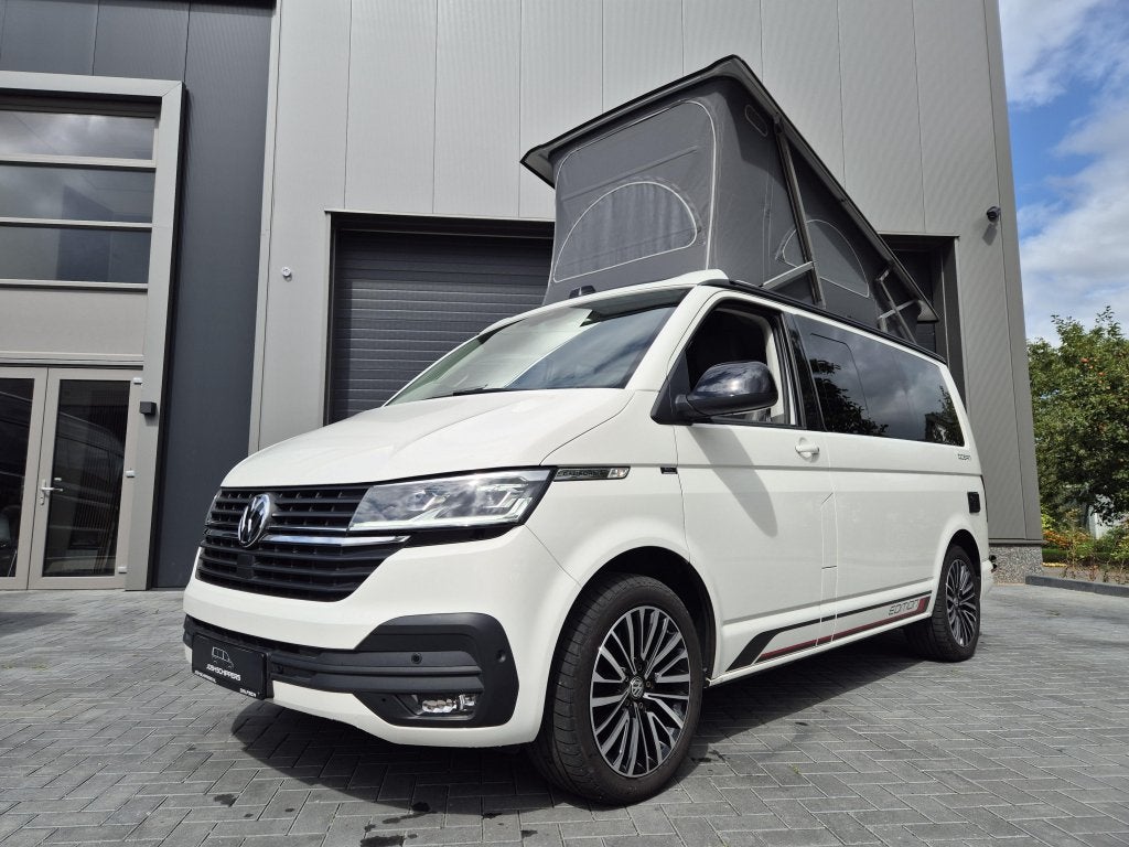 Vw T6.1 California Ocean Edition 2023 38dkm hefdak camper, Caravans en Kamperen, Campers, Automaat, Koelkast, Buscamper of Camperbus