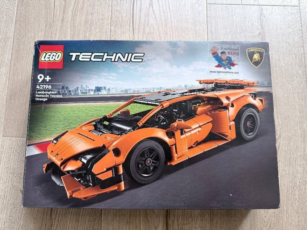 LEGO Technic 42196 Lamborghini Huracán Tecnica, Lego, Compleet, Ophalen of Verzenden, Zo goed als nieuw