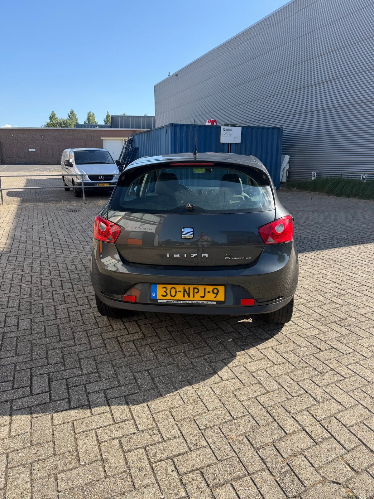 Seat Ibiza 1.2 TDI 55KW Ecomotive 2010 Grijs, Auto's, Seat, Voorwielaandrijving, 74 pk, 1199 cc, 96 €/maand