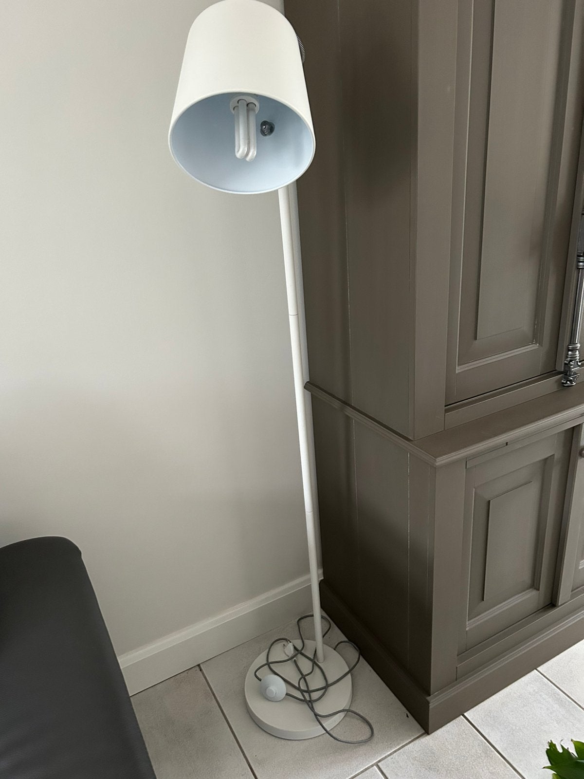 Schemerlamp hoog 1.5 prijs 15 euro, Ophalen of Verzenden, Zo goed als nieuw, Minder dan 100 cm
