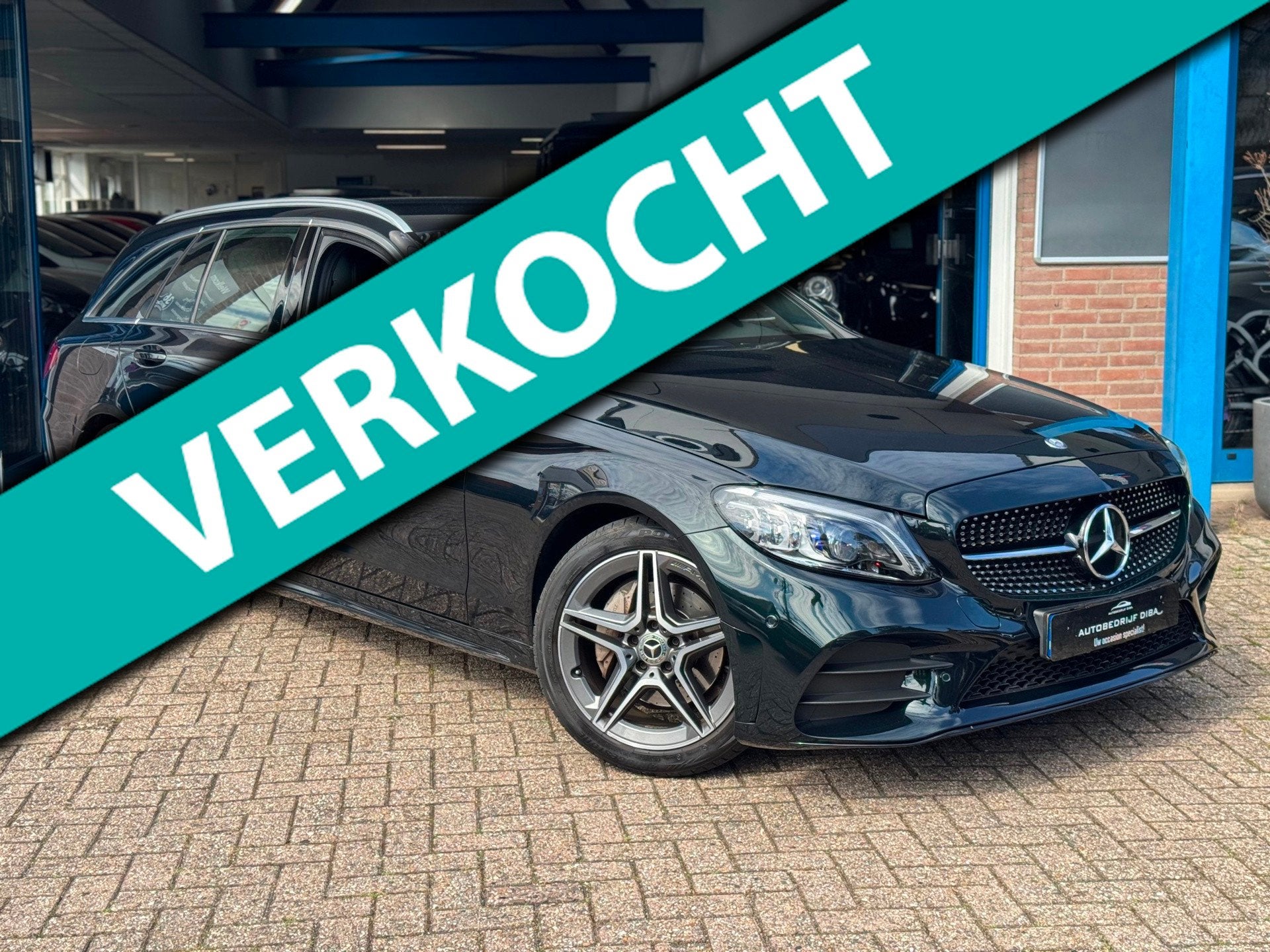 Mercedes-Benz C-klasse Estate 180 AMG 2018 AUT NAVI Trek NAP, Auto's, Automaat, Dealer onderhouden, C-Klasse, 750 kg