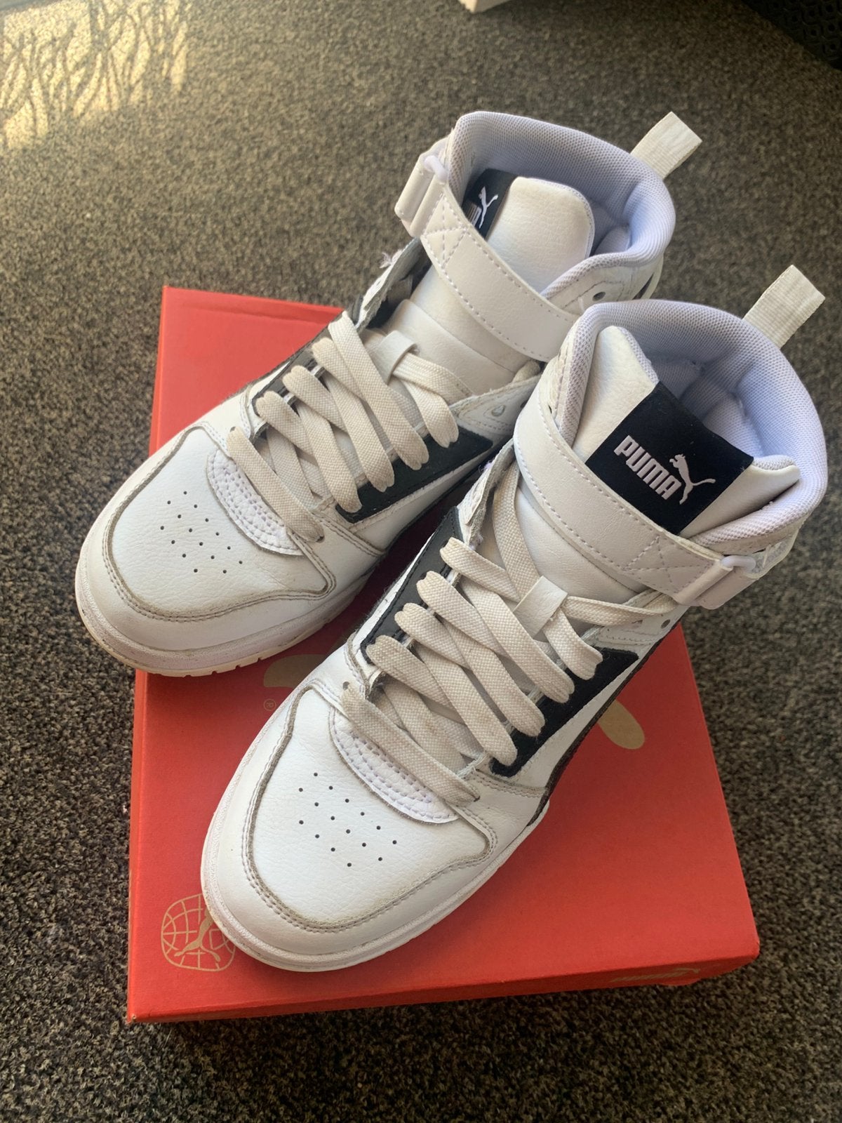 Puma RBD hoge sneakers mt 37, Jongen of Meisje, Schoenen, Ophalen of Verzenden, Zo goed als nieuw