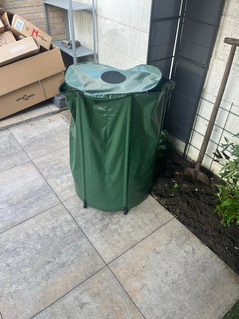 Opvouwbare Regenton 150L - Groen, Dieren en Toebehoren, Ophalen of Verzenden, Zo goed als nieuw