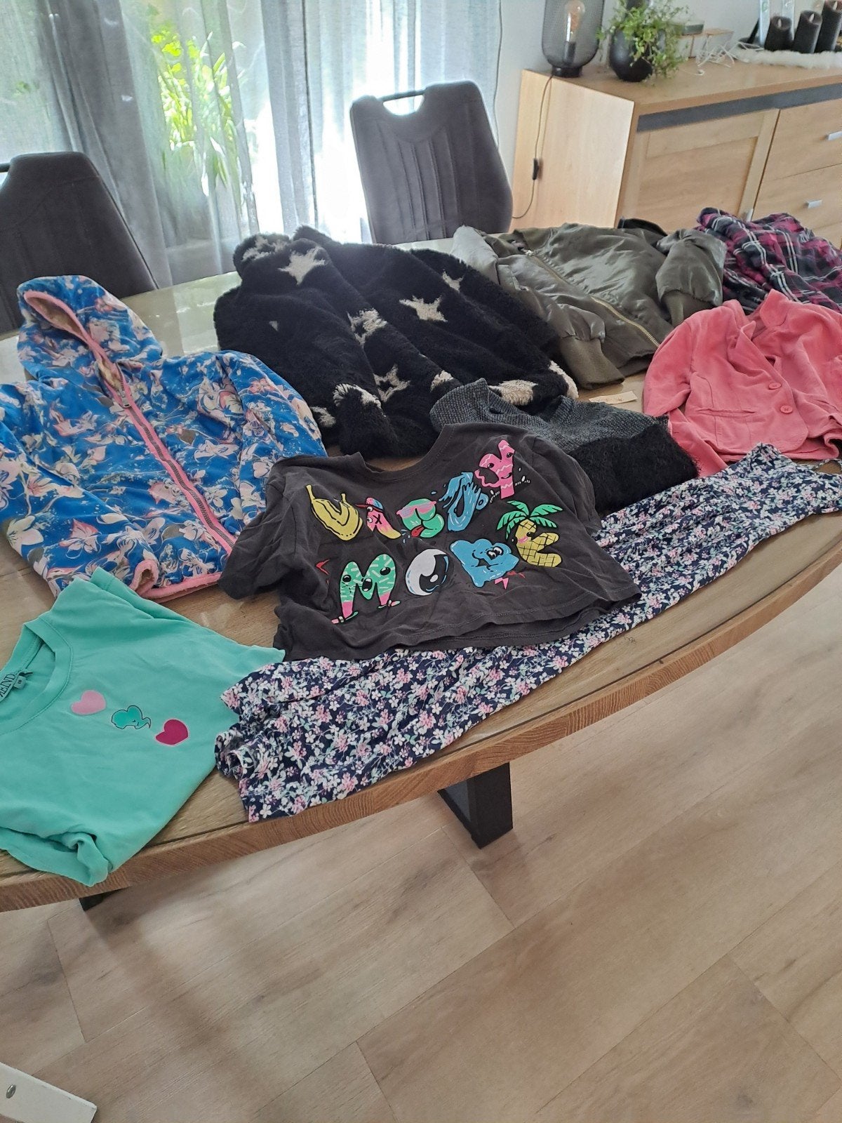 Pakket meisjeskleding maat 140, Kinderen en Baby's, Kinderkleding | Maat 140, Ophalen of Verzenden, Gebruikt, Meisje, Setje
