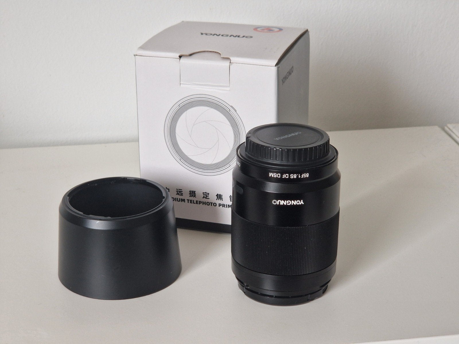 Yongnuo 85mm F1.8S DF DSM Lens voor Sony E-mount, Audio, Tv en Foto, Fotografie | Lenzen en Objectieven, Ophalen of Verzenden