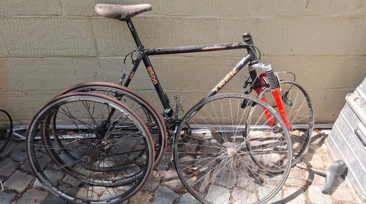 TREK FIETS 50 jaar oud,reviseren of voor onderdelen, Fietsen en Brommers, Fietsen | Oldtimers, Ophalen