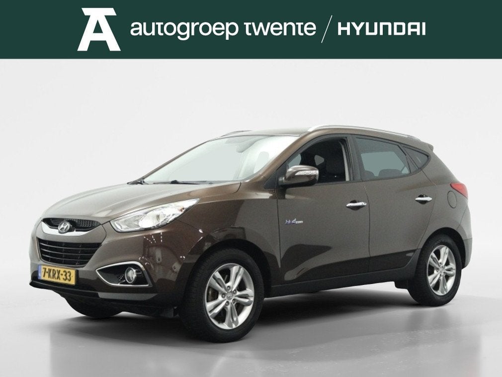 Hyundai ix35 1.6i GDI Style | Trekhaak | Half leder | Cruise, Keurmerk '100% Onderhouden', 135 pk, 4 cilinders, Leder en Stof