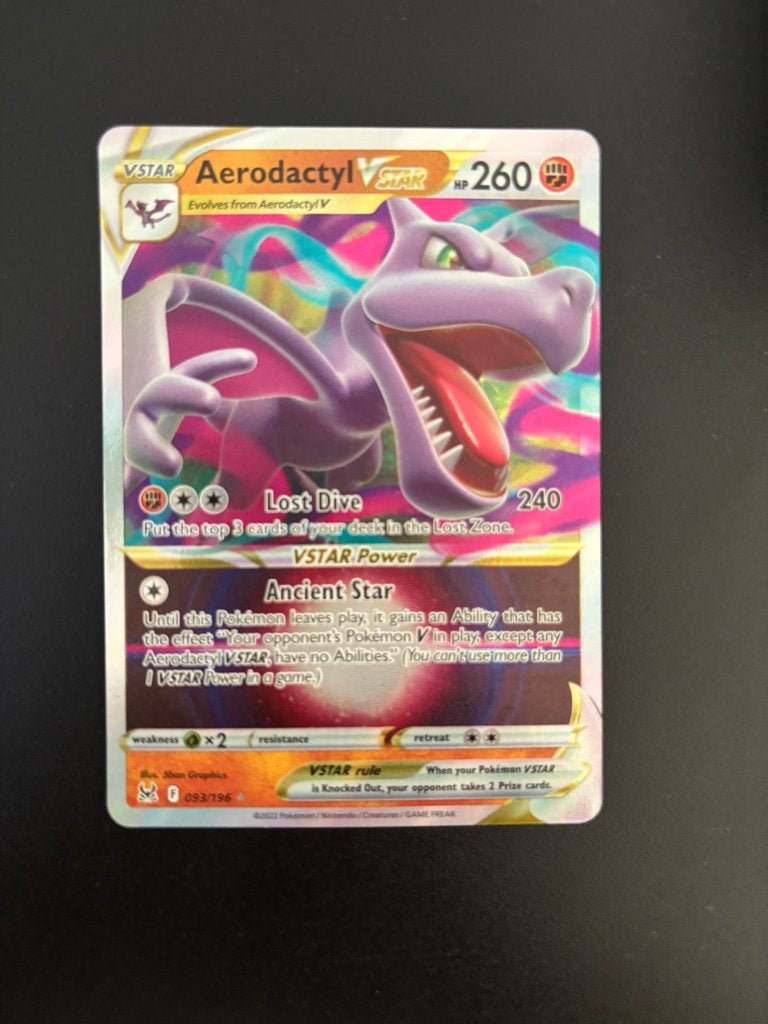 Aerodactyl VSTAR (LOR 093), Ophalen, Zo goed als nieuw