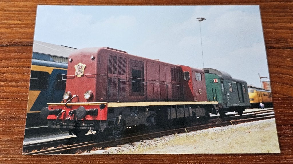 Foto TREIN NS Nederlandse Spoorwegen Diesel Loc 2459, Verzenden, Gebruikt, Trein, Overige typen