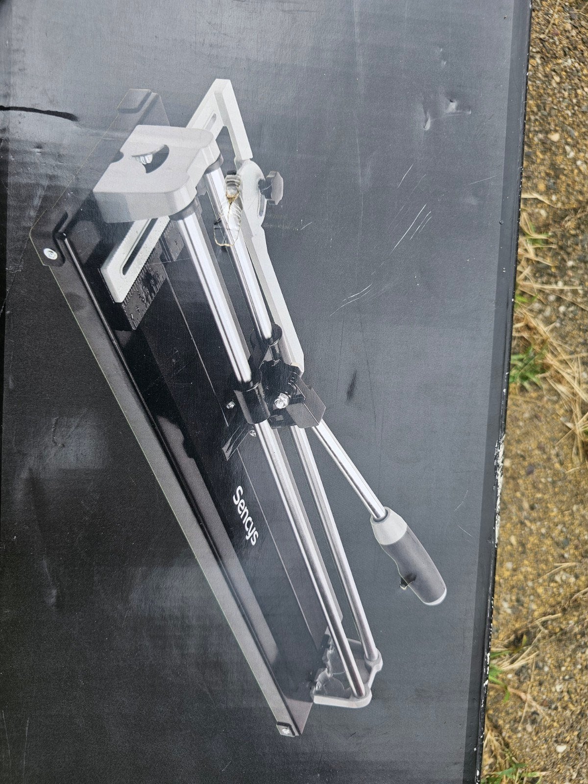 Sencys tegelsnijder - Zo goed als nieuw 600mm 60cm, Doe-het-zelf en Verbouw, Ophalen, Zo goed als nieuw, Snijgereedschap, Overige merken